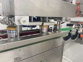 Plastic Lid Applicator And Pressing Unit - picture1' - Click to enlarge