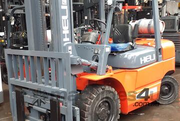 ACTIVE FORKLIFTS - 5 ton Heli Forklift for sale- 2008 model 4.5m mast only $26000+Gst