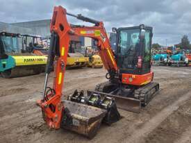 2018 KUBOTA U35-4 EXCAVATOR WITH A/C CABIN AND LOW 990 HOURS - picture0' - Click to enlarge