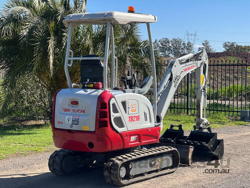 Takeuchi TB216 Tracked-Excav Excavator