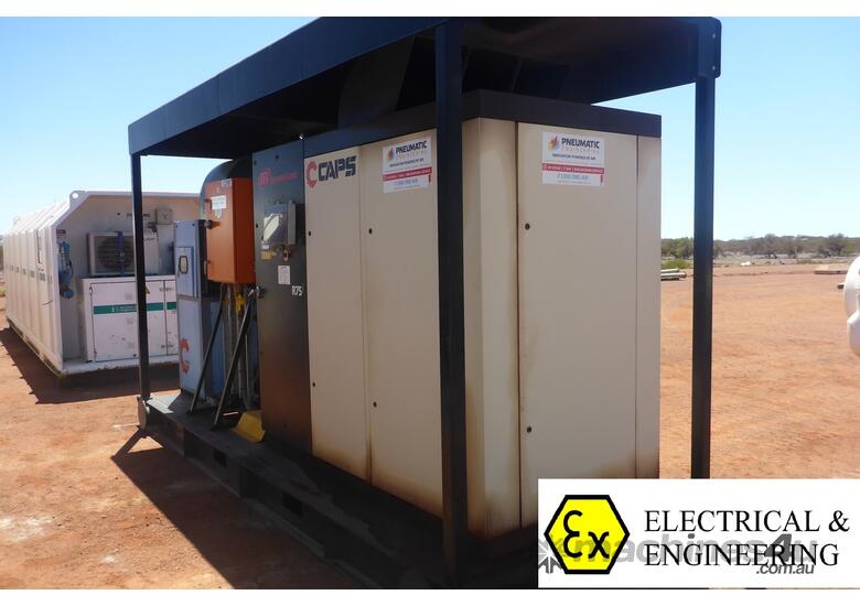 caption Screw Compressor 450cfm