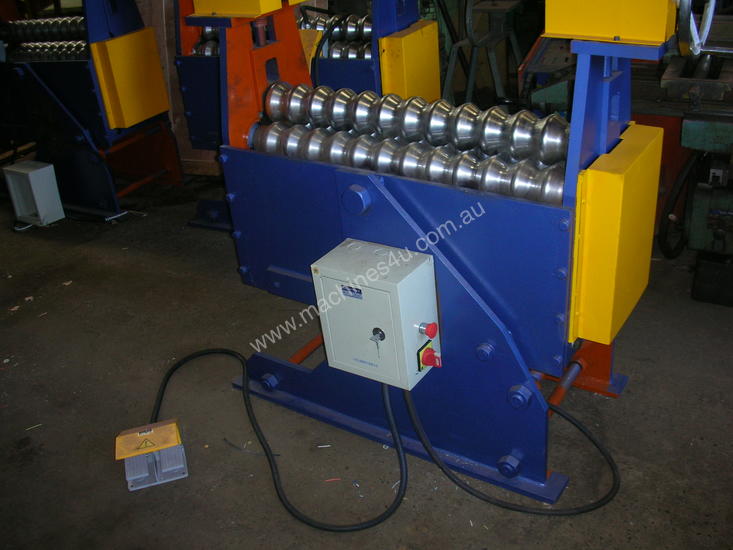 caption CORRUGATED CURVING ROLLS