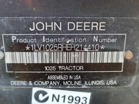 John Deere 1025R - picture0' - Click to enlarge