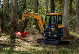 Simatech DHL 80 Flail Mulcher - 1.7-3.5 T. Excavator