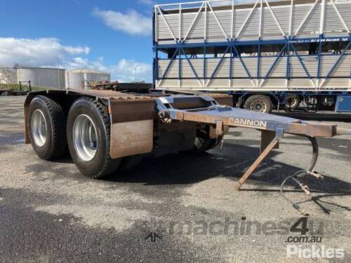 2008 Cannon Tandem Dolly Tandem Axle Dolly