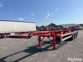 2015 Barker Heavy Duty Tri Axle Tri Axle Skel Trailer - picture1' - Click to enlarge