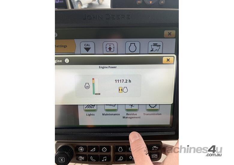 caption 2021 John Deere S790 Combines