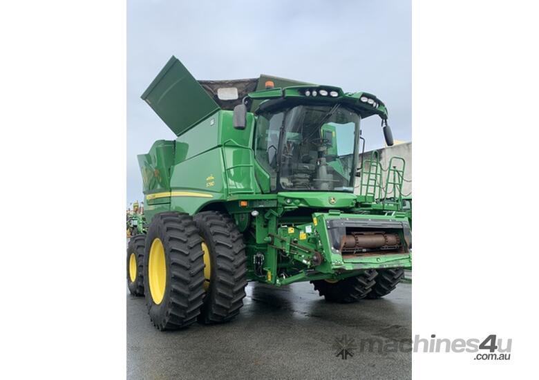 caption 2021 John Deere S790 Combines