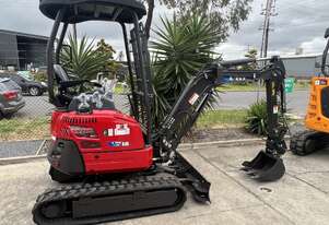 UHI Kubota Engine UME18 Mini Excavator with 8 Attachments and Swing Boom UHI Kubota Engine UME18 Mini Excavator with 8 Attachments and Swing Boom