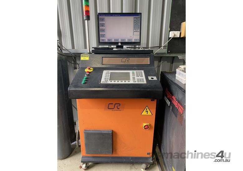 Used 2000 Cr Electronics CNC CR Electronics HI Definition plasma cutter CNC Plasma Cutter in