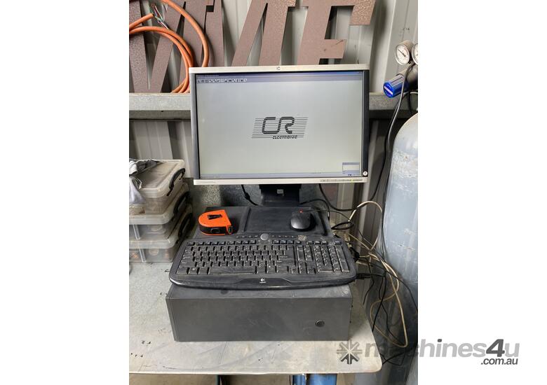 Used 2000 Cr Electronics CNC CR Electronics HI Definition plasma cutter CNC Plasma Cutter in