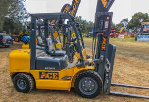 NEW 2025 ACE AF35D 57HP DIESEL- 4.5m CONTAINER MAST, SIDE-SHIFT