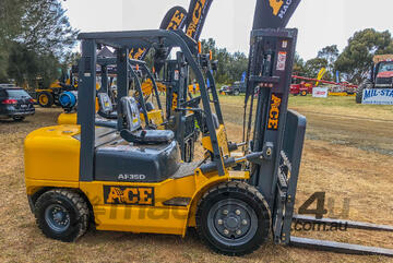   2025 ACE AF35D 57HP DIESEL- 4.5m CONTAINER MAST, SIDE-SHIFT