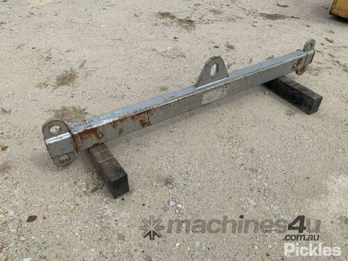 Telescopic Spreader Bar, Terex Franna, 15T WLL, 2250mm to 3700mm Centres. Note: Used Item, Condition