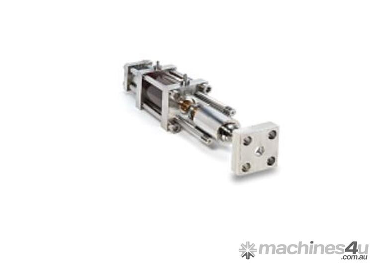 caption HyPrecision™ Waterjet Pump – 60,000 psi – Advanced Intensifier Technology for Lower Cost