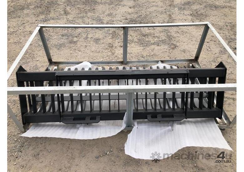 caption Rock Bucket Skid Steer