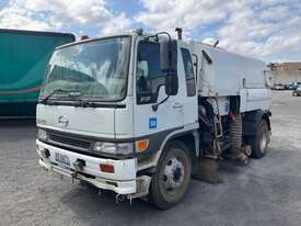 2001 Hino FF1J Dual Control Road Sweeper - picture1' - Click to enlarge