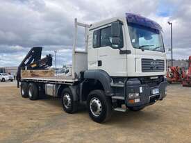 2007 MAN TGA 41.480 Flatbed Crane Truck - picture0' - Click to enlarge