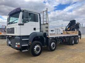 2007 MAN TGA 41.480 Flatbed Crane Truck - picture1' - Click to enlarge