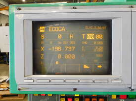 Ecoca EL6115 CNC lathe w Mitsubishi Meldas 520A CNC Control - picture0' - Click to enlarge