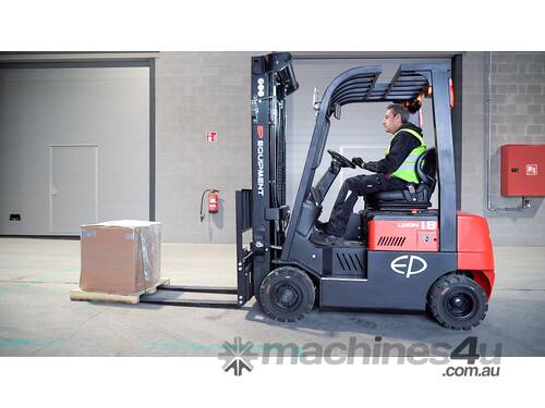 EP COUNTERBALANCE FORKLIFT 1.8/2.0T-CPD18FVL LI-ION 4-WHEEL DUAL DRIVE 