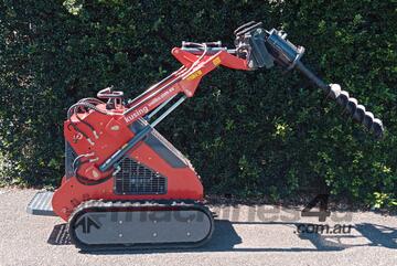 Mini Skid Steer / Track Loader Auger Drive Attachment & Drill Bits