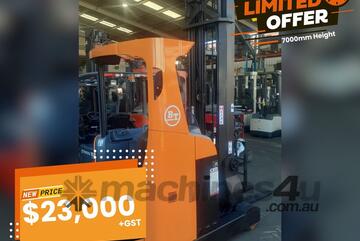 EOFY SALE - BT Reach Truck | RRE160 | 7000mm Lift Height