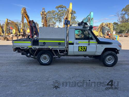 2019 Toyota Landcruiser (4x4) Single Cab Ute (Ex-Mine) *Mechanical Issues*