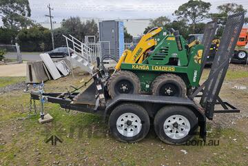 Kanga Mini Loader 25hp + Trailer, Bucket & Rego!