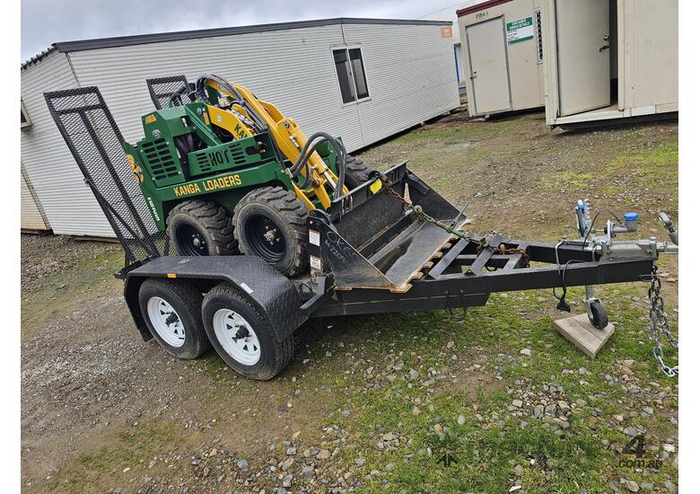 caption Kanga Mini Loader 25hp + Trailer, Bucket & Rego!