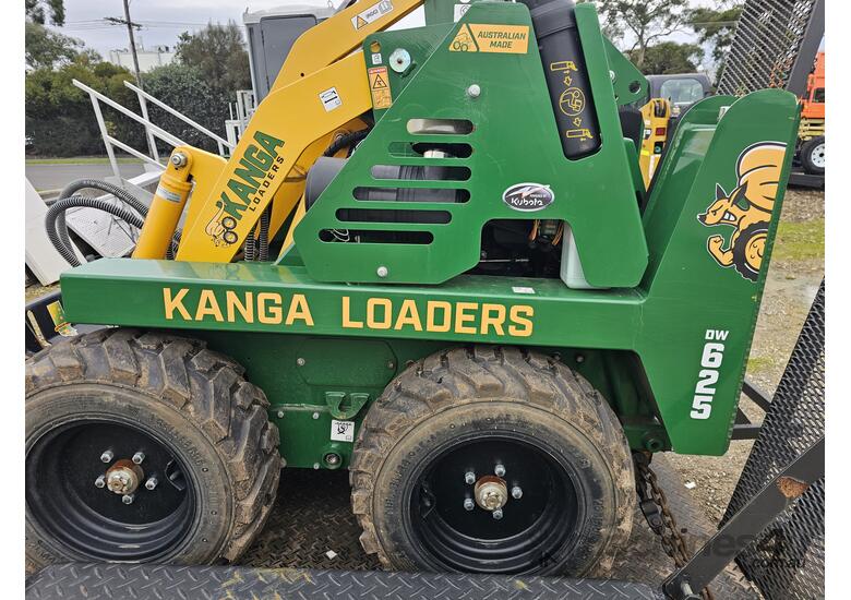 caption Kanga Mini Loader 25hp + Trailer, Bucket & Rego!