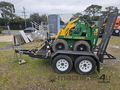 caption Kanga Mini Loader 25hp + Trailer, Bucket & Rego!
