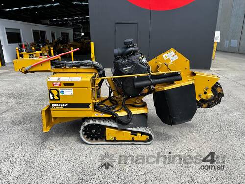 caption Used 2021 model Rayco RG37T - 37HP Stump Grinder