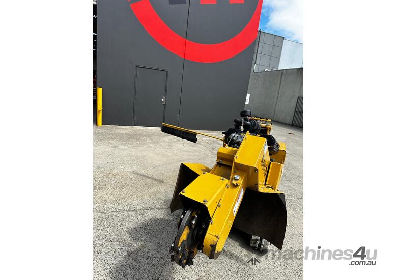 caption Used 2021 model Rayco RG37T - 37HP Stump Grinder