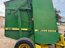 (8245) John Deere 435 round baler, 4ft bale, twine only (Katunga, VIC) - picture2' - Click to enlarge