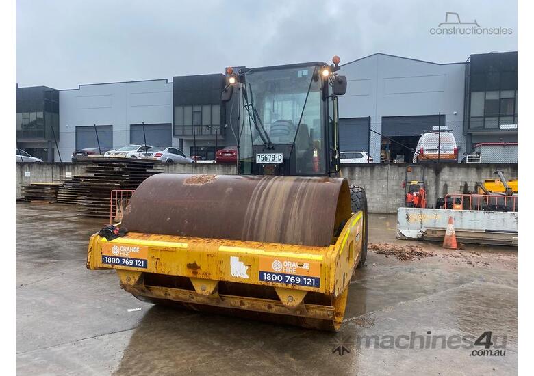 caption 2012 Caterpillar CS56 Single Drum Smooth Roller 12tn