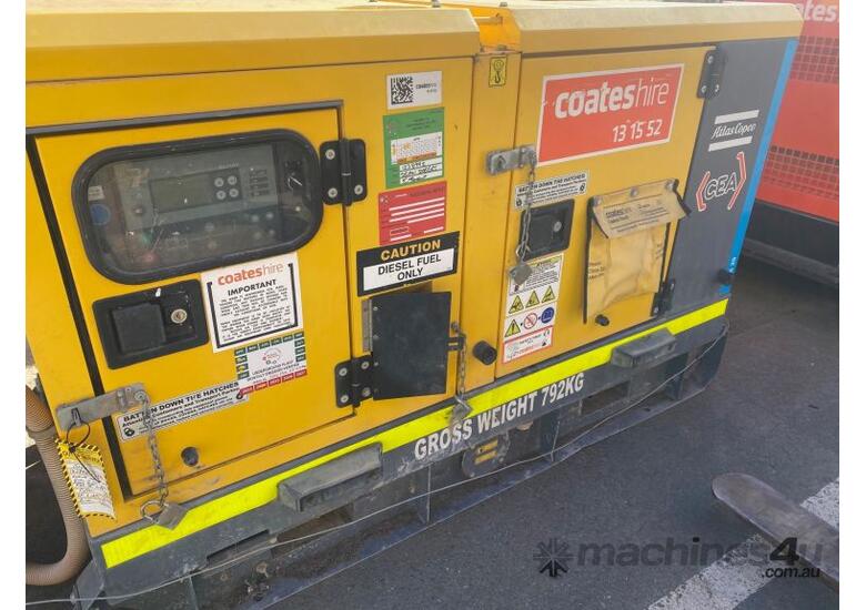 caption ATLAS COPCO Generator - 20kVA (Diesel)