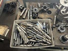 Quantity of Assorted Milling Chucks & Milling Drill Bits - picture1' - Click to enlarge