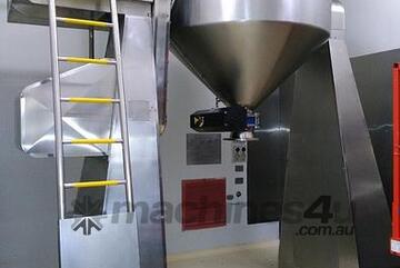 Double Cone Blender 1000 Litre Capacity for Bakery & Confectionery Mixing!