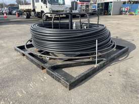 Spinning Poly Pipe Roll on Steel Frame - picture1' - Click to enlarge