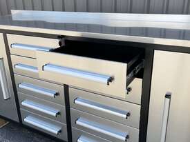 Unused 7ft 10 Drawer Work Bench - picture0' - Click to enlarge