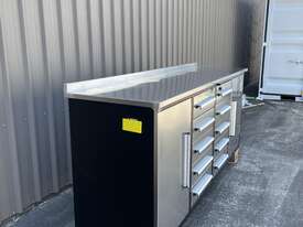 Unused 7ft 10 Drawer Work Bench - picture2' - Click to enlarge