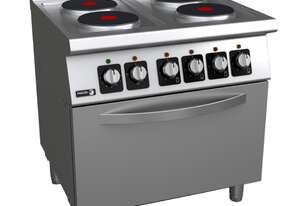 Fagor Kore 700 Series Electric 4 Burners with oven C-E741