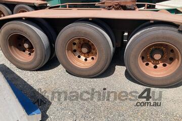 2020 Bruce Rock Engineering BRE-TR350 Tri Axle Flat Top A Trailer
