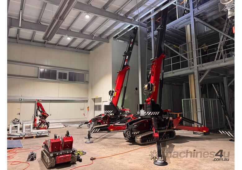 Electric Hoeflon C30e - 9T Spider Crane | 3T Pick & Carry | 21m Outreach | Hydraulic Fly-jib & Winch - Hire