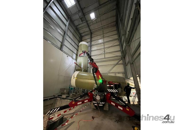 Electric Hoeflon C30e - 9T Spider Crane | 3T Pick & Carry | 21m Outreach | Hydraulic Fly-jib & Winch - Hire