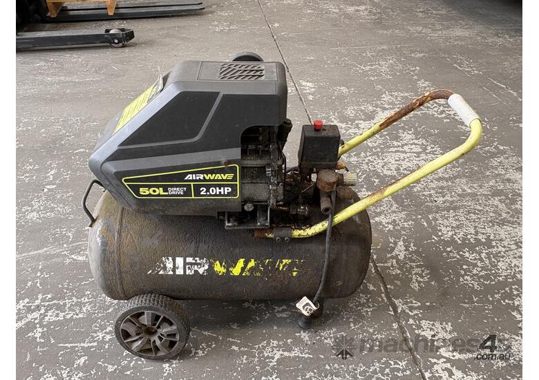 caption Ryobi 2HP Air Compressor (Council Asset)