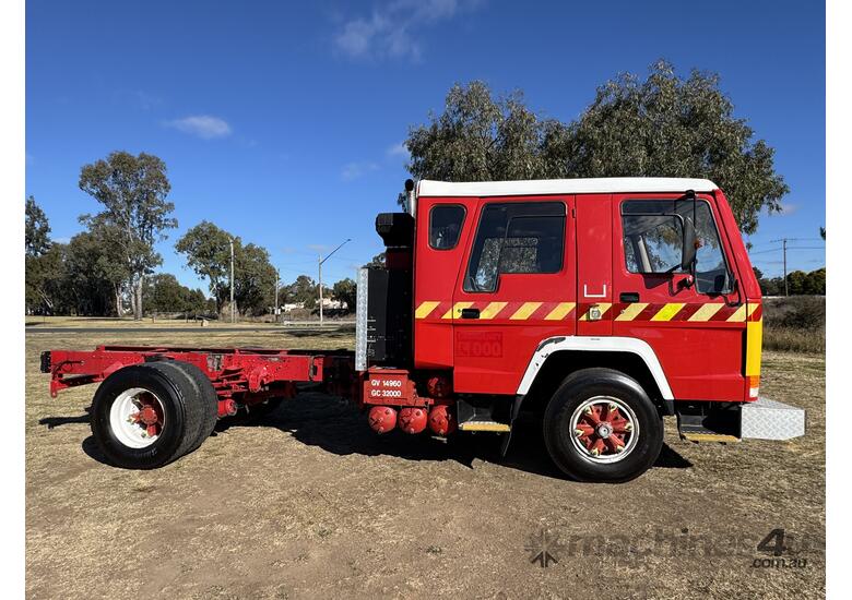 Volvo FL-7 Intercooler 4x2 Automatic Dualcab Cab/Chassis Truck. Ex Fire Truck.