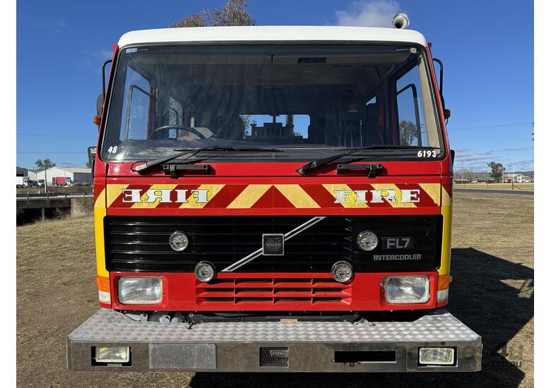 Volvo FL-7 Intercooler 4x2 Automatic Dualcab Cab/Chassis Truck. Ex Fire Truck.