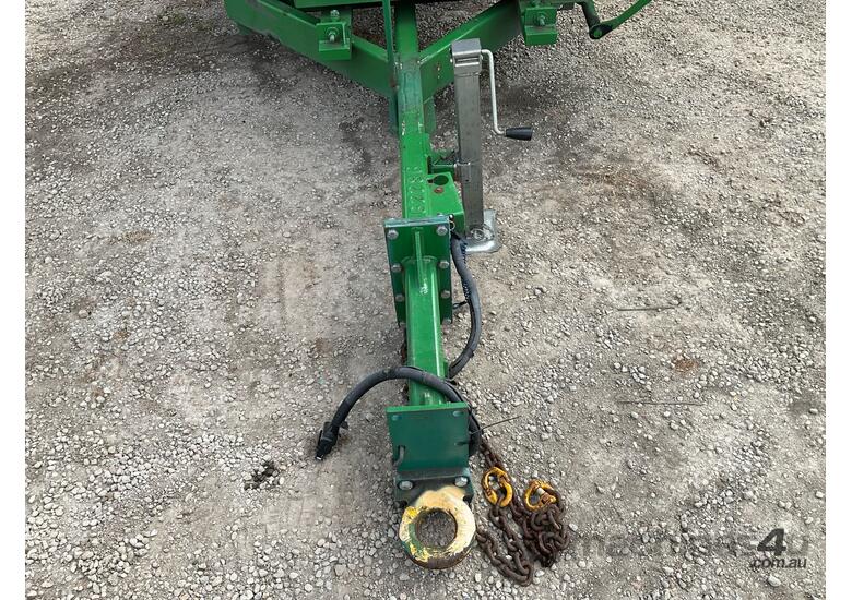 caption 2018 Bandit Industries 18XP Single Axle Wood Chipper